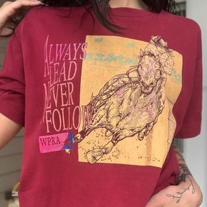 Vintage WPRA rodeo tee shirt